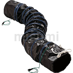 豊富なギフト フレキシブルダクト 帯電防止タイプ アース付 φ200mm×5m・φ320mm サーキュレーター