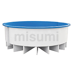 MR8000 | 丸型FRP水槽ジョイントタイプ | カイスイマレン | MISUMI(ミスミ)