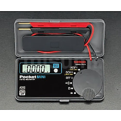 ポケットデジタルテスター（開放電圧約1.5V）EA707D-23A | エスコ