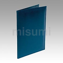 F-244-BL | 調印・証書ホルダー A4判用 布レザー 紺 | コレクト 