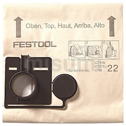 FESTOOL 集塵フィルターバッグ FIS-CT33/5x (5枚入) | ＦＥＳＴＯＯＬ