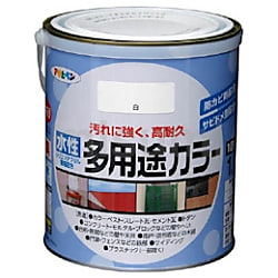 水性多用途カラー 1.6L（乾燥時間:0.5～1h（夏）、2～3h（冬