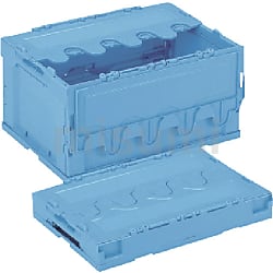 折りたたみコンテナー（ブルー,容量42L） | 岐阜プラスチック工業