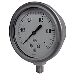 グリセリン入圧力計,使用温度範囲：-5～45℃ | 長野計器 | MISUMI(ミスミ)