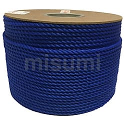 RE-102 | ユタカ ロープ PEカラーロープドラム巻 6φ×1m ブルー