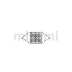 ワイヤモッコ シート付 12×9×150目 | 大洋製器工業 | MISUMI(ミスミ) ワイヤモッコ シート付 12×9×150目 | 大洋製器工業 | MISUMI(ミスミ)