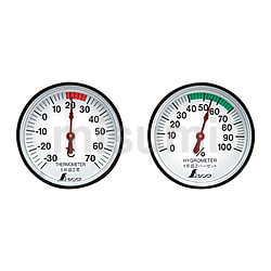 温度計・湿度計セット ST-4 丸型 | シンワ測定 | MISUMI(ミスミ)