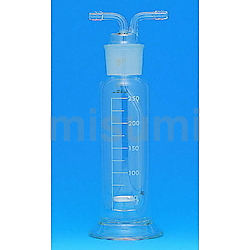 ガス洗浄瓶 500ml用中管 ガラスフィルター G-3
