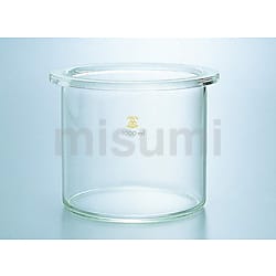 アズワン セパラブルフラスコ 筒型 3000mL 口内径φ120mm-