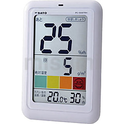 デジタル温湿度計 快適ナビプラス PC−5500TRH (1051−00) | 佐藤計量 