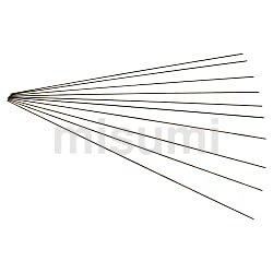 ST-P-0.5-230 | 細穴放電加工用Cu-W パイプ電極 ST-P(銅 ST-P-0.5-230 | 細穴放電加工用Cu-W パイプ電極 ST-P(銅