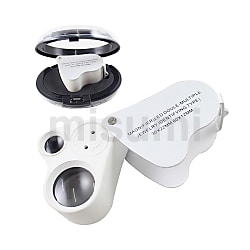 【正規販売店】 GSL9889 | LEDダブルレンズルーペ | ギガ・セレクション タイムセール