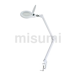 アーム式LED拡大鏡（2倍） | 新潟精機（SK） | MISUMI(ミスミ)