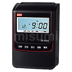 【新品】MAX マックス タイムレコーダ ER-110SU ホワイト ER90718