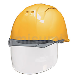 DIC 透明バイザーヘルメット(シールド面付) AA11EVO-CSW KP 黄色