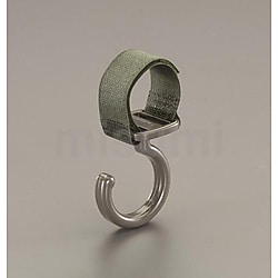 EA951DV-1 | 15/40mm/25mmベルト付フック（固定タイプ/OD色） ﾍﾞﾙﾄﾂｷ