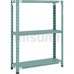 CB-4464-GN | セミボルトレス軽量棚 （150㎏タイプ、高さ1200ｍｍ