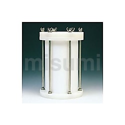 NR0117-001 | ふっ素樹脂 円筒型中圧用タンク 1000cc NR0117-01