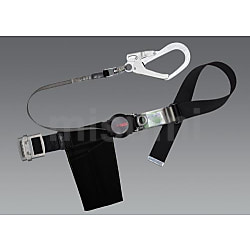 墜落制止用器具（胴ベルト／巻取式ランヤード付） | エスコ