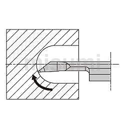 京セラ・EZVB型（内径・奥端面・倣い加工）・溝入れ用チップ・突っ切り用チップ