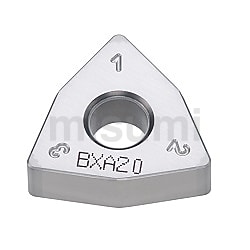 タンガロイ　CBNチップ　2QP-VBGW110308:BXM20　20個 タンガロイ・CBN・T2QP-CNGA・80°ひし形・ネガ・穴有・旋削