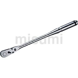 ネプロス 9.5sq.ショートフレックスラチェットハンドル NEPROS NBR290FS 全長100mm 6.3sq.ショートフレックスラチェット