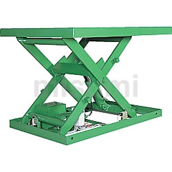 アカシン　怪力くん　1tonシリーズ　2段　テーブル1200×2000mm　2ATL-24T　1台（4553829）「別途運賃」 アカシン 怪力くん1tonシリーズ(2段) ( 2ATL-20S-1.5KW-F ) (株