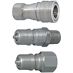 冷卻用SP規格管接頭 -雙閥/不鏽鋼插座･管栓/外螺絲安裝用-
