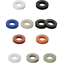 Resin Washers - POM/MC Nylon/Bakelite/PEEK/Epoxy Glass PACK-WSJM8-4-5
