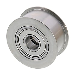 Idlers for Flat Belts-Flanged Type/Crowned Type/Width L6-32