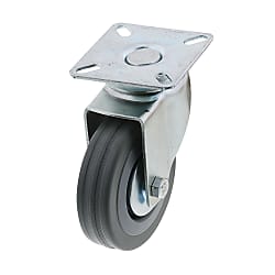 Casters -Light Load- Wheel Material: Rubber - Swivel Type C-CTAJ65-R