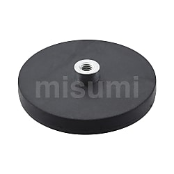 Rubber Coaded Neodymium Magnets With Tapped Boss Hole C-XJCT-66