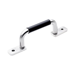 External Round Bar Handles With Rubber C-NUWANSL10-120-50-P