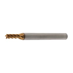 TSC Series Carbide Multi-Functional Square End Mill, 4-Flute / 45° Spiral / Short Type TSC-HPEM4S4.5