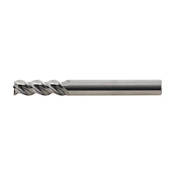 Carbide Square End Mill for Aluminum Machining, 3-Flute / 3D Flute Length (Regular) Model SEC-ALHEM3R10