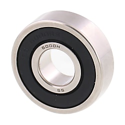 Stainless Ball Bearing, Deep Groove, 6,000H, 6,200H, 6,300H, Metric Series 6001H2RS