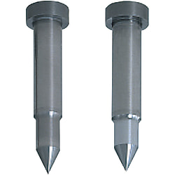 Carbide Pilot Punches for Fixing to Stripper Plates  -Sharp Tip Angle Type- Normal, Lapping
