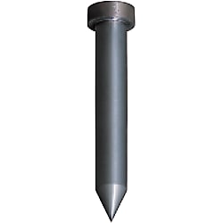 Carbide Straight Pilot Punches for Fixing to Stripper Plates  -Sharp Tip Angle Type - TiCN Coating