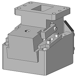 Unidades estándar debajo de la leva -Agujeros de pasador perforados / Agujeros de pasador terminados- MGDC150 (θ = 05-20)/MGDCA150 (θ = 05-20) MGDC150-05-70