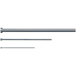 Straight Ejector Pin - H13 Steel, 4mm Head Height, Configurable/Selectable Shaft Diameter and Selectable Length, Blank   EPD4.5-200