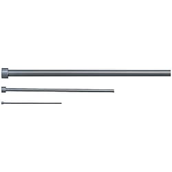 Straight Ejector Pin - H13 Steel, Pre-Hardened, JIS Head, Configurable Shaft Diameter and Length  
