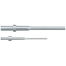 Pines eyectores escalonados con posición de brida libre - acero de alta velocidad SKH51/diámetro de punta - designación de dimensión tipo L -