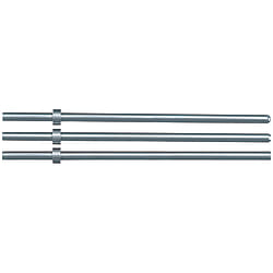 Free Flange Position Straight Ejector Pins Wih Tip Processed-High Speed Steel SKH51 / L Dimension Designation_Shaft Diameter・L Dimension Designation Type-