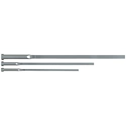 Rectangular Ejector Pins For Large Mold -High Speed Steel SKH51 / P・W Tolerance 0_-0.02 / Blank Type-_L Dimension Designation Type-