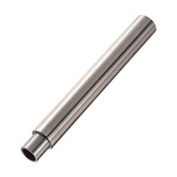 Precision Linear Shafts - Hollow, one stepped end.
