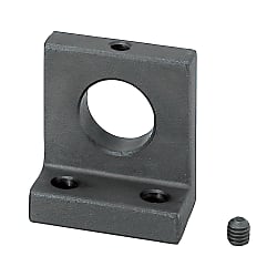 Shaft Supports - L-shaped, with clamp (precision molded). SHKLBT16