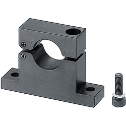 Shaft Supports - T-shaped, hinged type.