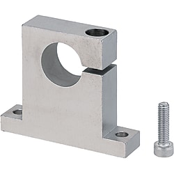 Shaft Supports - T-Shaped, with Side Slot.