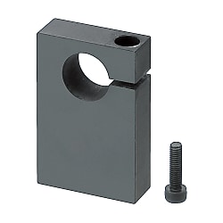 Shaft Supports - Bottom Mount, with Side Slot.