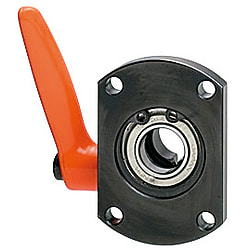 Lead Screw Clamp Plates - Stop Plate Sets, Flanged with Bearings MTQDM20